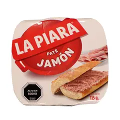 LA PIARA - Pate de Jamón Pote 125 g