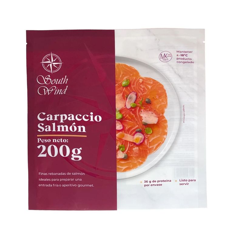 Carpaccio de Salmón South Wind 200 g