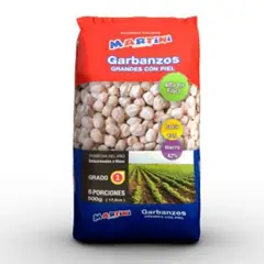 MARTINI - GARBANZOS C/CASCARA G-1 500GR.