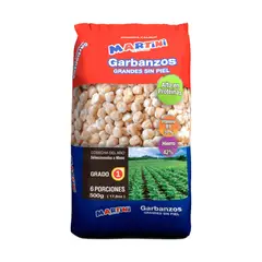 MARTINI - Garbanzos Sin Piel G1 500 g