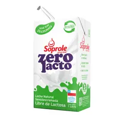 SOPROLE - Leche Semidescremada Zerolacto 1 L