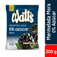 WATTS - Mermelada Mora Sin Azucar Añadida