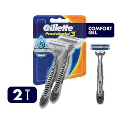 GILLETTE - Máquinas Para Afeitar Prestobarba3 Desechables