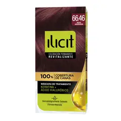 ILICIT - Tintura Capilar Ilicit 66.46 Rojo Granada 45 gr