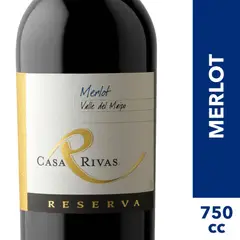 CASA RIVAS - Vino Tinto Merlot Reserva