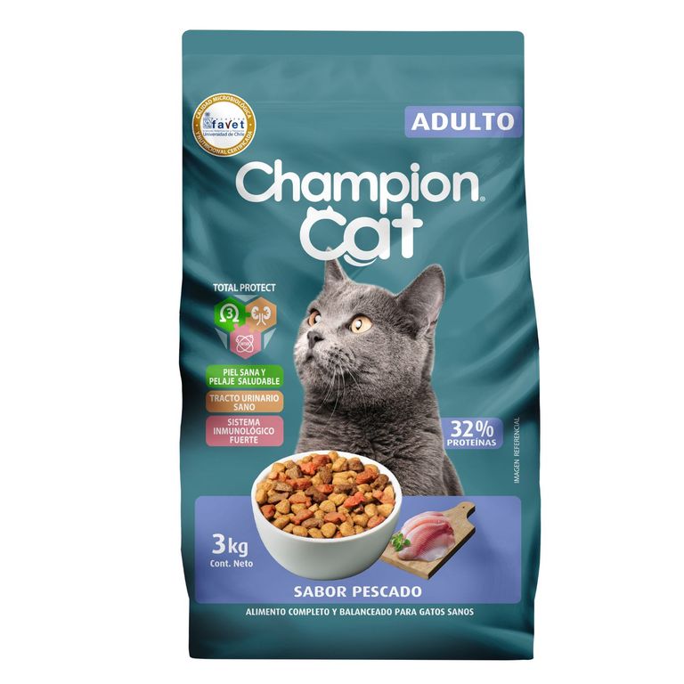 Alimento Para Gatos Pescado 3 KG