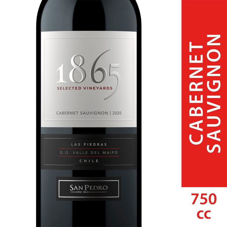 Vino Tinto Cabernet Sauvignon Single Vineyard - Tottus - $12.490