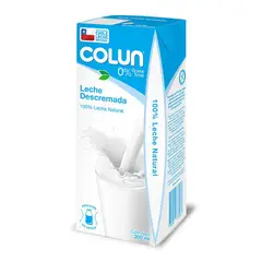 COLUN - Leche Descremada Natural