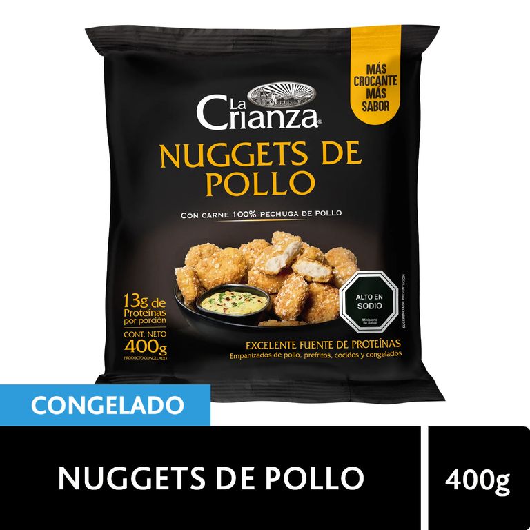 Nuggets de Pollo La Crianza 400 g - Tottus - $2.990