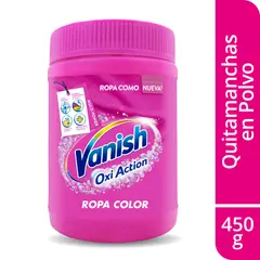 VANISH - Quitamanchas en Polvo para Ropa de Color 450 g