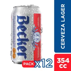 BECKER - CERV BECKE LAT 4.5G GL 354 CC TWELV PACK
