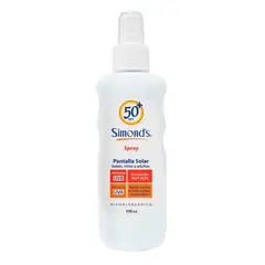 SIMONDS - Protector Solar FPS 50+ Spray 190 ml