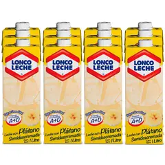 LONCOLECHE - Pack Leche Plátano