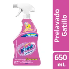 VANISH - Quitamanchas Prelavado Vanish Gatillo 650 ml