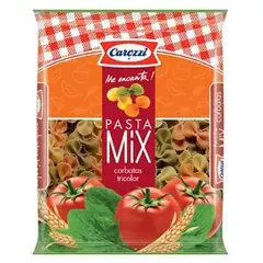 CAROZZI - FIDEO CORBATA TRICOLOR 400 GRS.