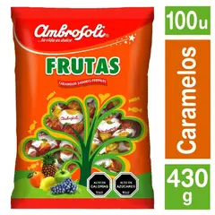 AMBROSOLI - Caramelos Frutas
