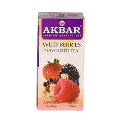 AKBAR - Té Fruit Flavored Wildberrys 20 Un