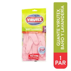 VIRUTEX - Guante para Baño y Lavandería Virutex Talla M 1 Un