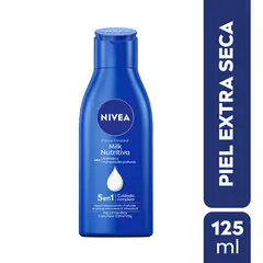 NIVEA - Crema Corporal Nivea Milk Nutritiva 125 ml
