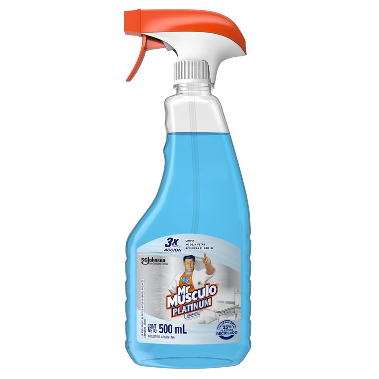 Limpia Vidrios Multiuso Mr Musculo Gatillo 500 ml