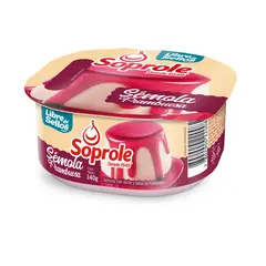 SOPROLE - Postre Sémola con Leche Salsa Frambuesa