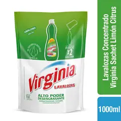 VIRGINIA - Lavalozas en Sachet Aroma Limón Citrus 1 L