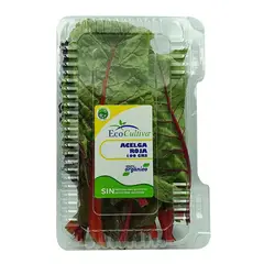 TOTTUS - Acelga Roja Baby Orgánica Envasada 100 g