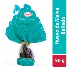 MERELLO - HUEVITO DE MALVA BANADO 50GRS