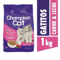 CHAMPION CAT - Alimento Para Gatitos Carne Y Leche