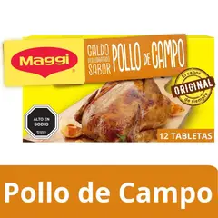MAGGI - Caldo de Pollo Campo Maggi 12 x 10 g