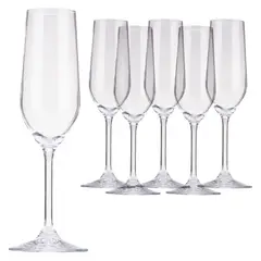 CRISTAR - SET 6 COPAS CHAMPANA RISERVA 20CL
