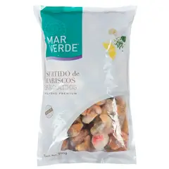 MAR VERDE - Surtido de Mariscos Precocidos Congelados Mar Verde 900 g