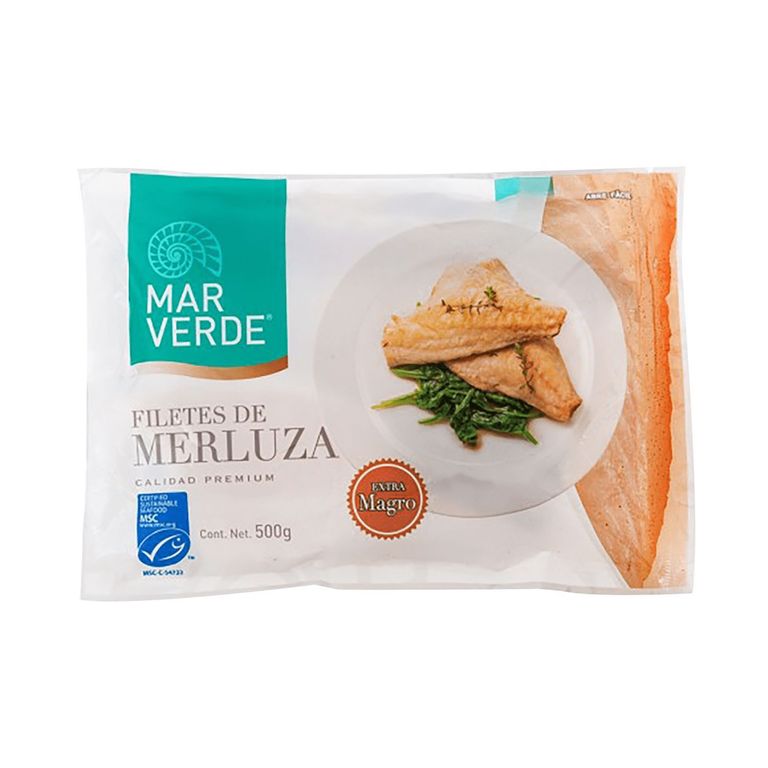 Filete de Merluza Congelada Mar Verde 500 g - Tottus - $4.950
