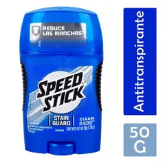 SPEED STICK - Desodorante en Barra Speed Stick Stainguard Clean 50 g