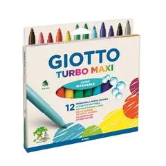 PAX - Marcador Grueso Giotto 12 Colores