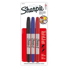 SHARPIE - MARCADOR SHARPIE TWIN TIP x2 UNID