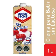 LONCOLECHE - Crema sin Lactosa