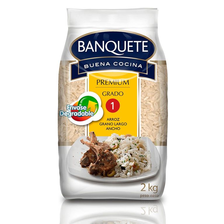 Arroz G1 Grano Largo Ancho 2 KG