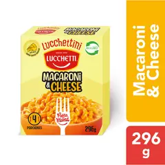 LUCCHETTI - PASTA PRONTA  MARARONI y CHESSE 296 GRS LUCCHETTI