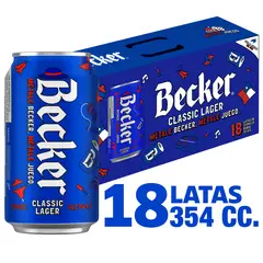BECKER - Pack Cerveza Lata