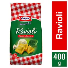 CAROZZI - RAVIOLI RICOTTA ESPINACA 400 GRS
