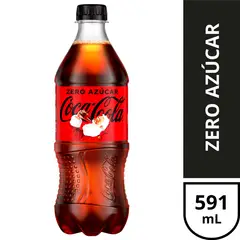 COCA COLA - Bebida Coca Cola Zero Azúcar 591 ml