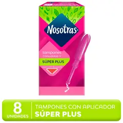 NOSOTRAS - Tampón Súper Plus Con Aplicador