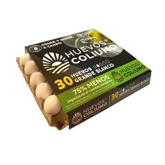 COLIUMO - HUEVO GRANDE BLANCO COLIUMO BDJA 30 UN