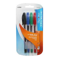 PAPER MATE - Kit 4 Bolígrafos Colores Básicos