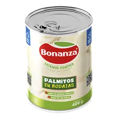 BONANZA - Palmitos en Rodajas Bonanza 400 g