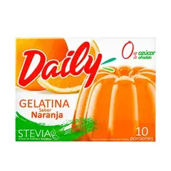 DAILY - Gelatina con Stevia Sabor Naranja 22.5 g