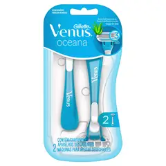GILLETTE - MAQUINA DE AFEITAR VENUS DESECHABLE OCEANA X2 UND