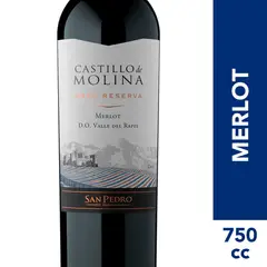 CASTILLO DE MOLINA - Vino Tinto Merlot Gran Reserva