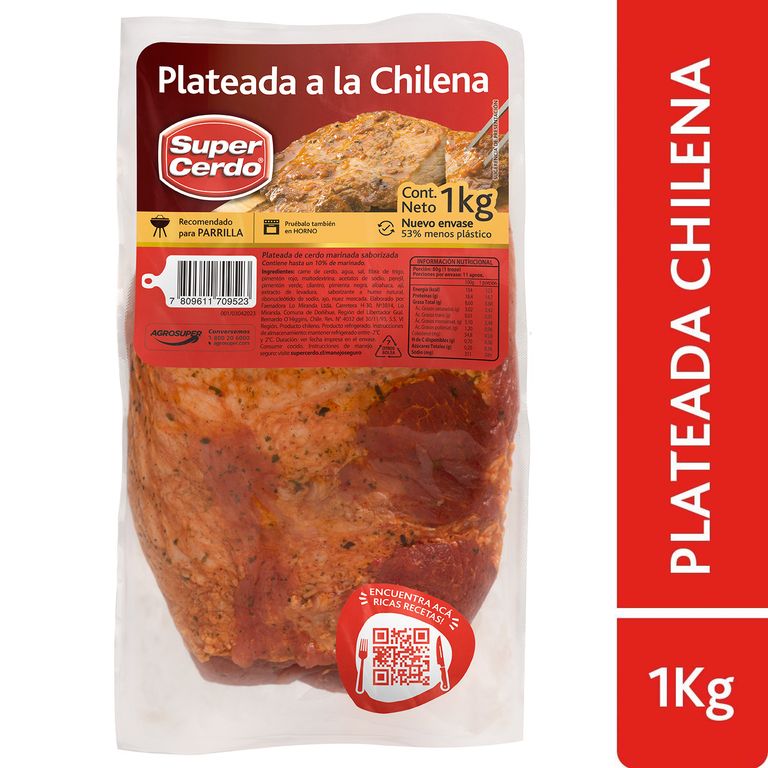 Plateada a la Chilena - Tottus - $9.690